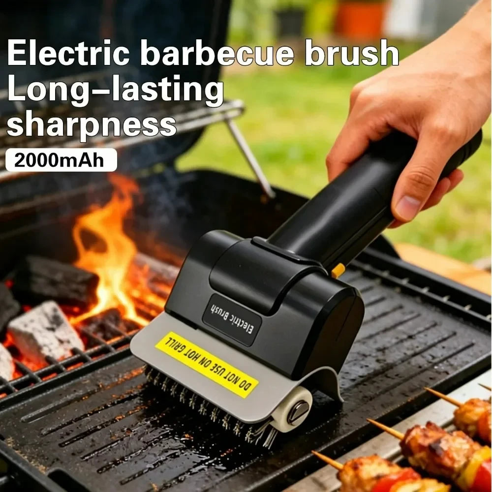 Electric Barbecue Grill Cleaning Brush