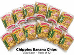 Chippies Banana Chips 35oz – Pack of 12 | Authentic Jamaican Snack